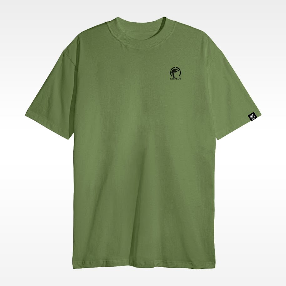 Camiseta Regular Logo Pequeno Preto