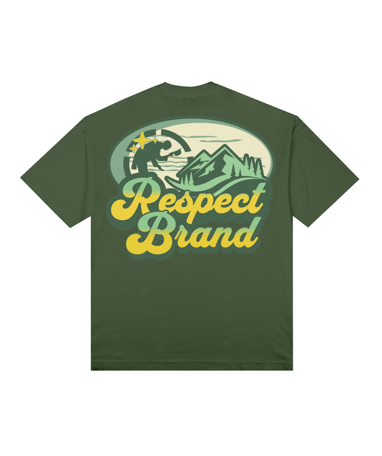Camiseta Oversized Respect Montanha