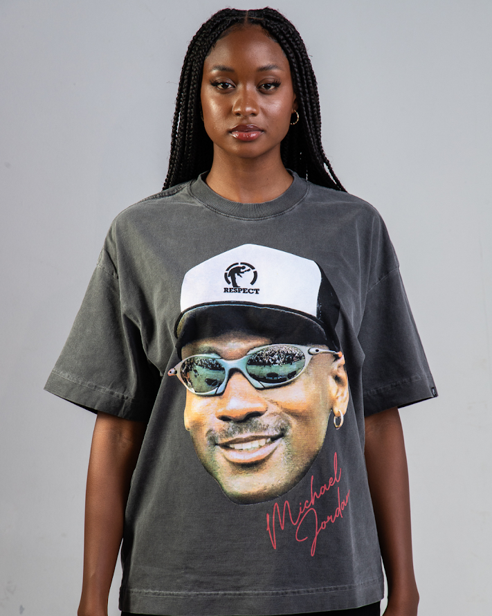 Camiseta Face Oversized Michael Jordan