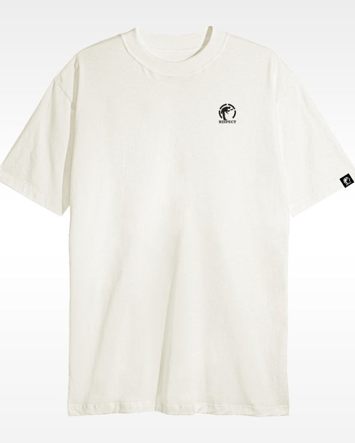 Camiseta Regular Logo Pequeno Preto