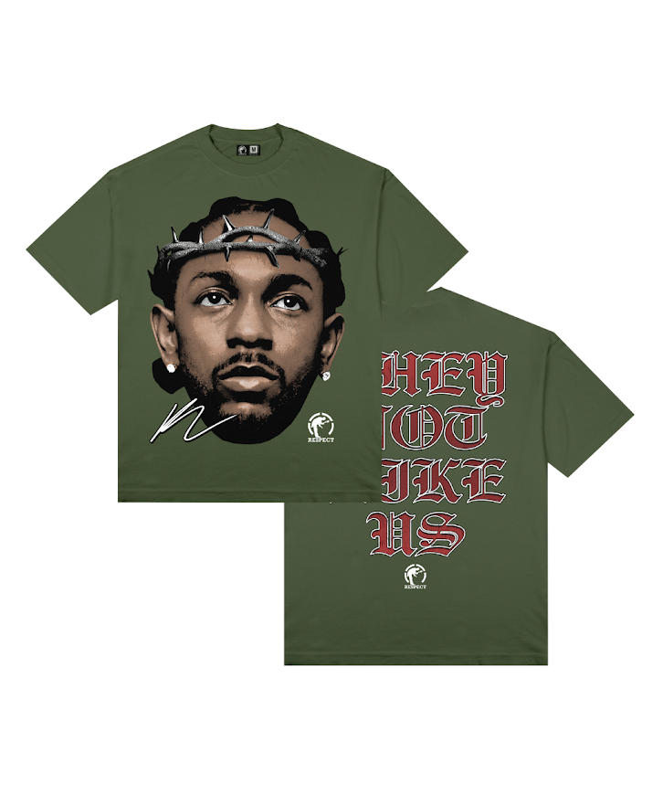 Camiseta FxV Oversized Kendrick Lamar