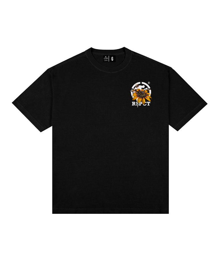 Camiseta Oversized Respect Girassol