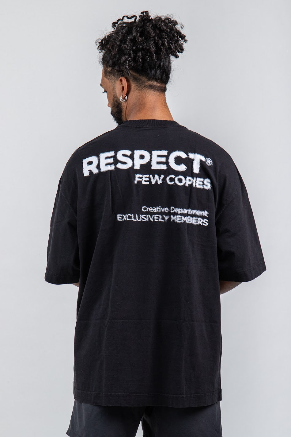 Camiseta Oversized Respect Few Copies