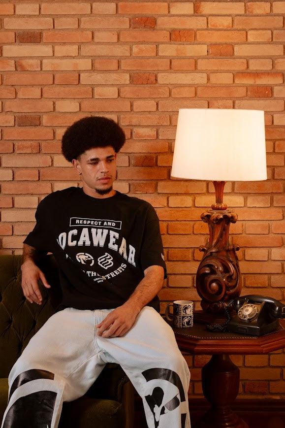 Camiseta Rocawear Oversized Ruling The Streets