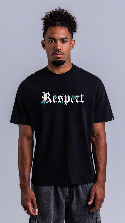 Camiseta Oversized Butterfly Verde Agua Premium