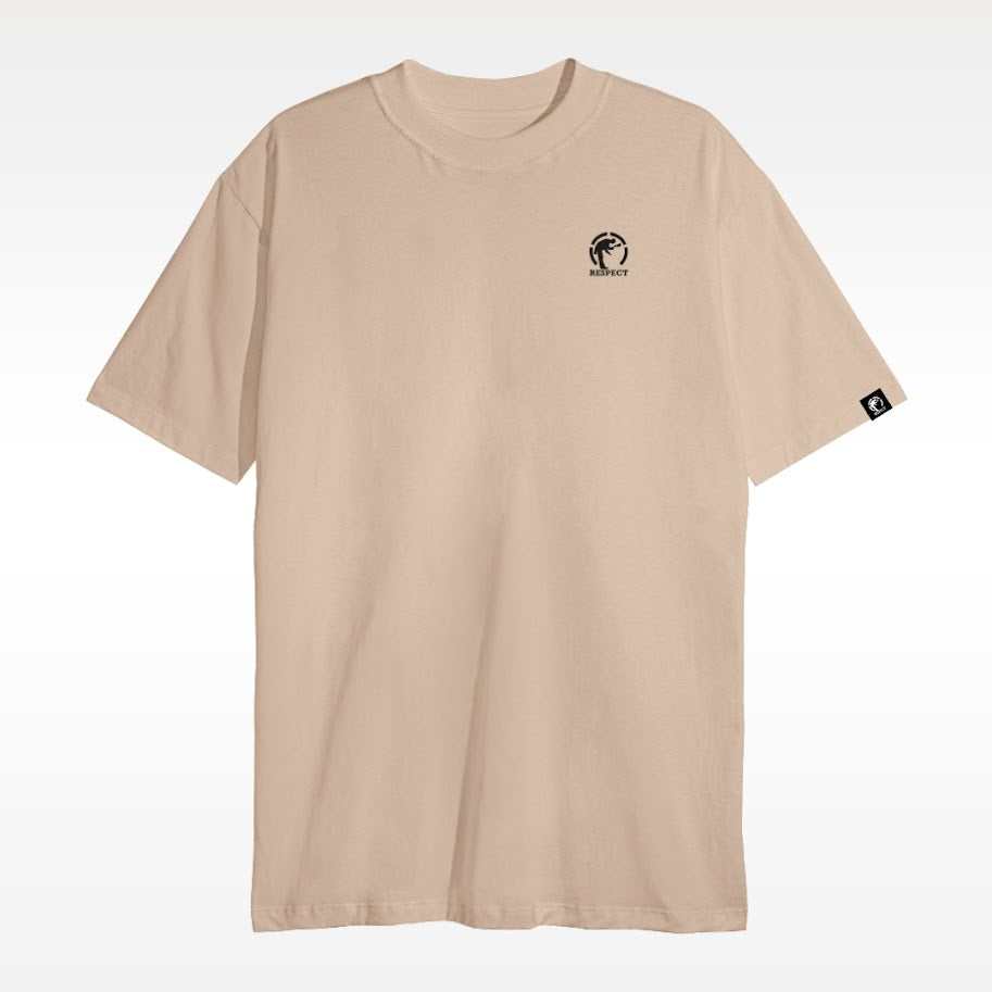 Camiseta Regular Logo Pequeno Preto