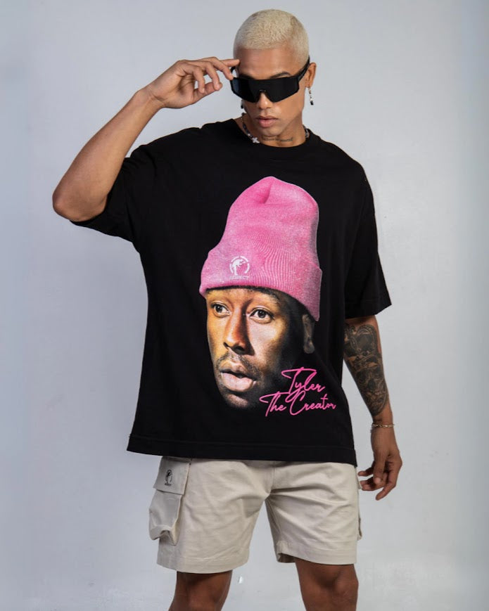 Camiseta Face Oversized Tyler