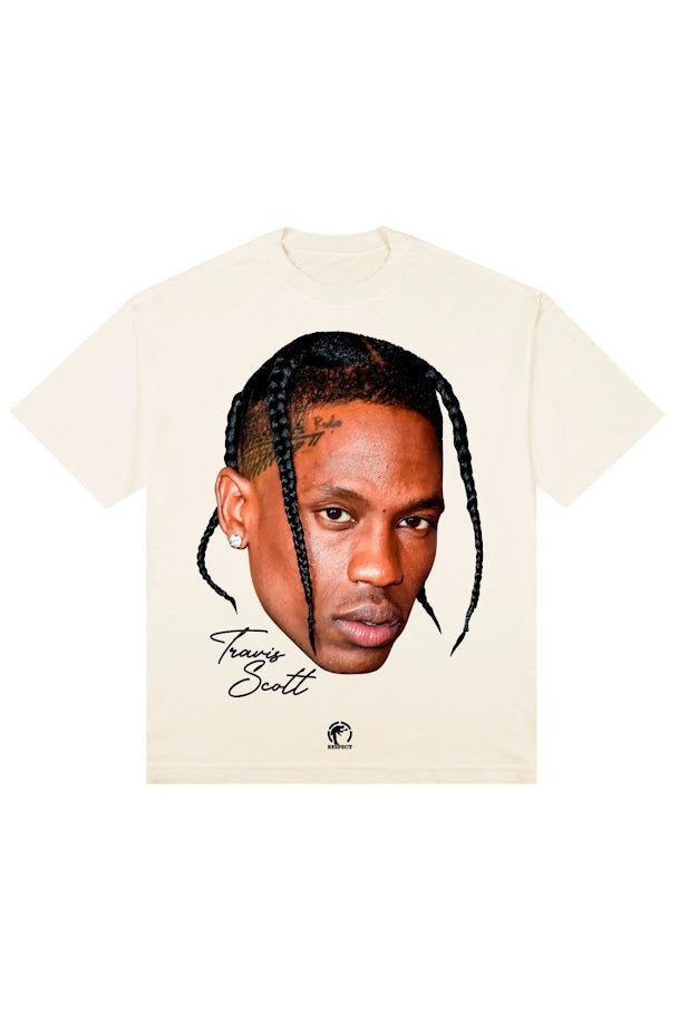 Camiseta Face Oversized Travis