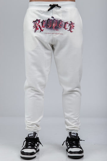 Calça Moletom Refined Style Off-White