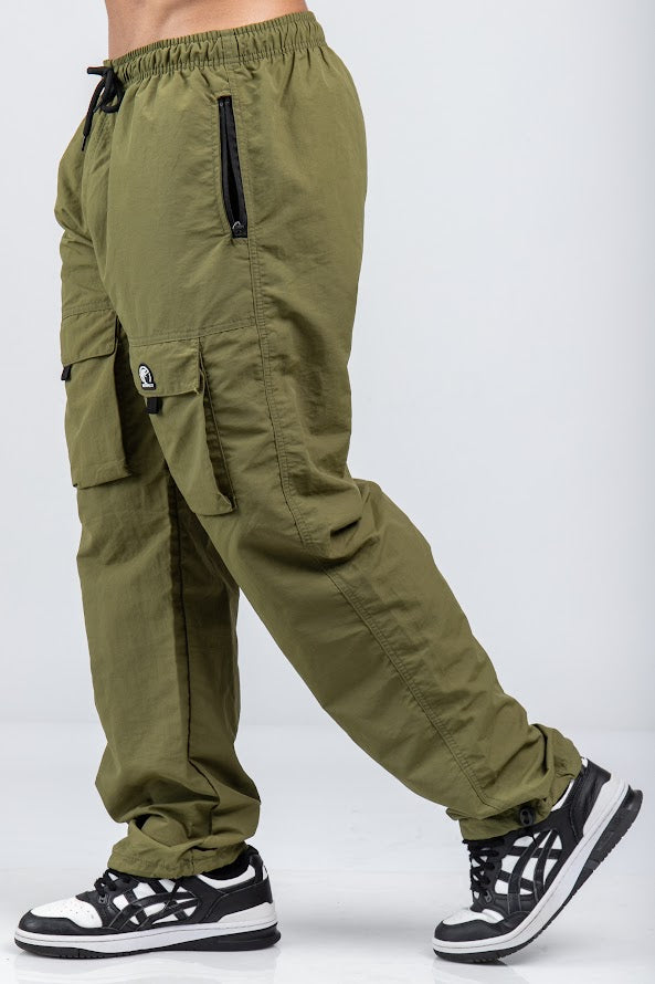Calça Poliamida Cargo Verde Militar