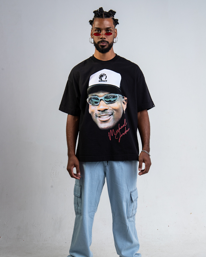 Camiseta Face Oversized Michael Jordan