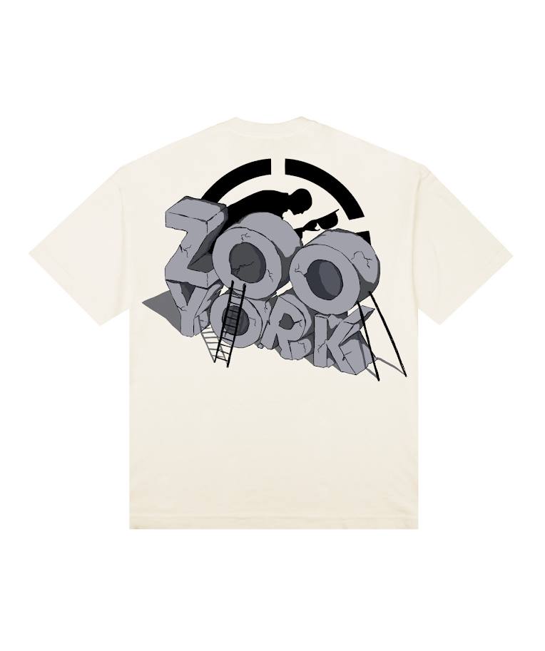 Camiseta Oversized Escultura Zoo York