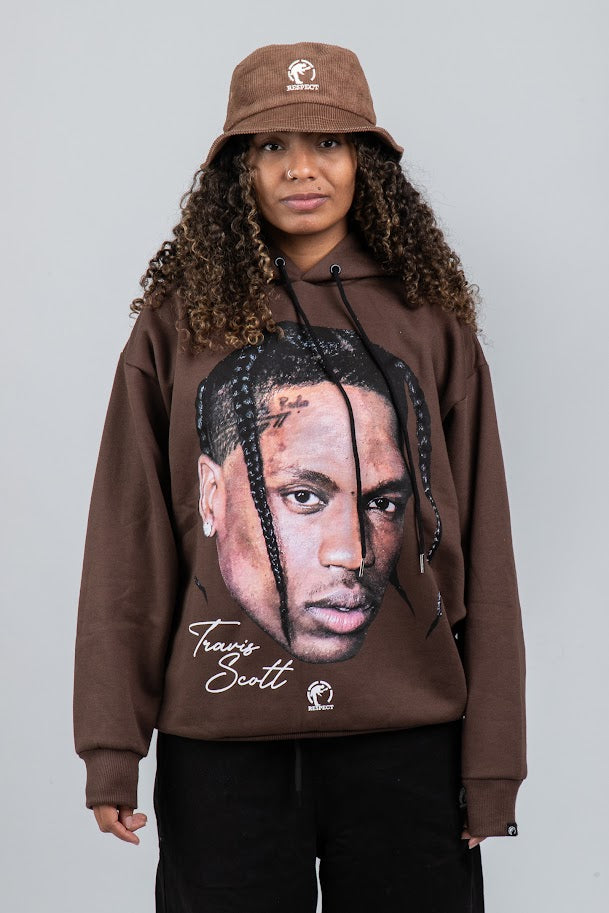 Blusa Moletom Face Travis Scott
