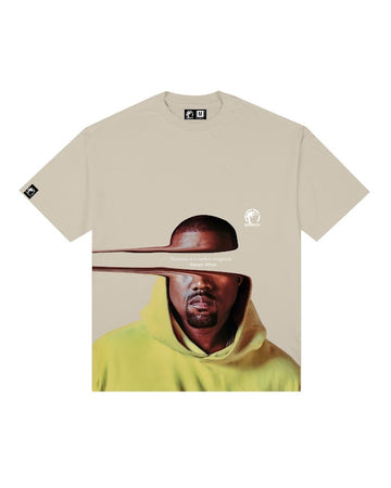 Camiseta Frase Oversized Kanye