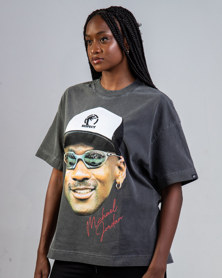 Camiseta Face Oversized Michael Jordan