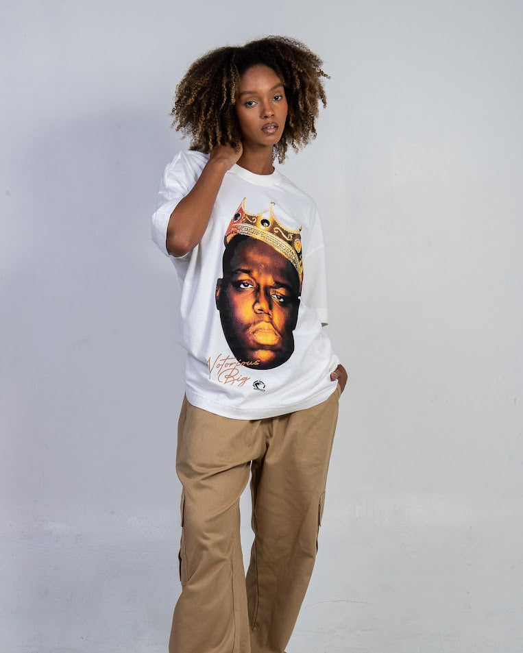 Camiseta Face Oversized Big