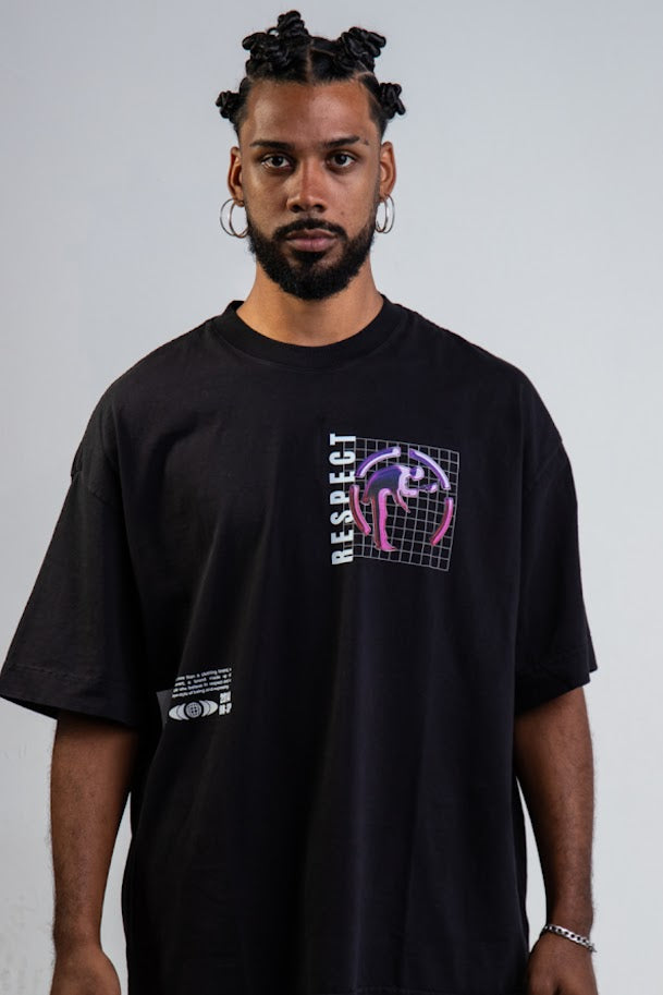 Camiseta Oversized Respect 3D