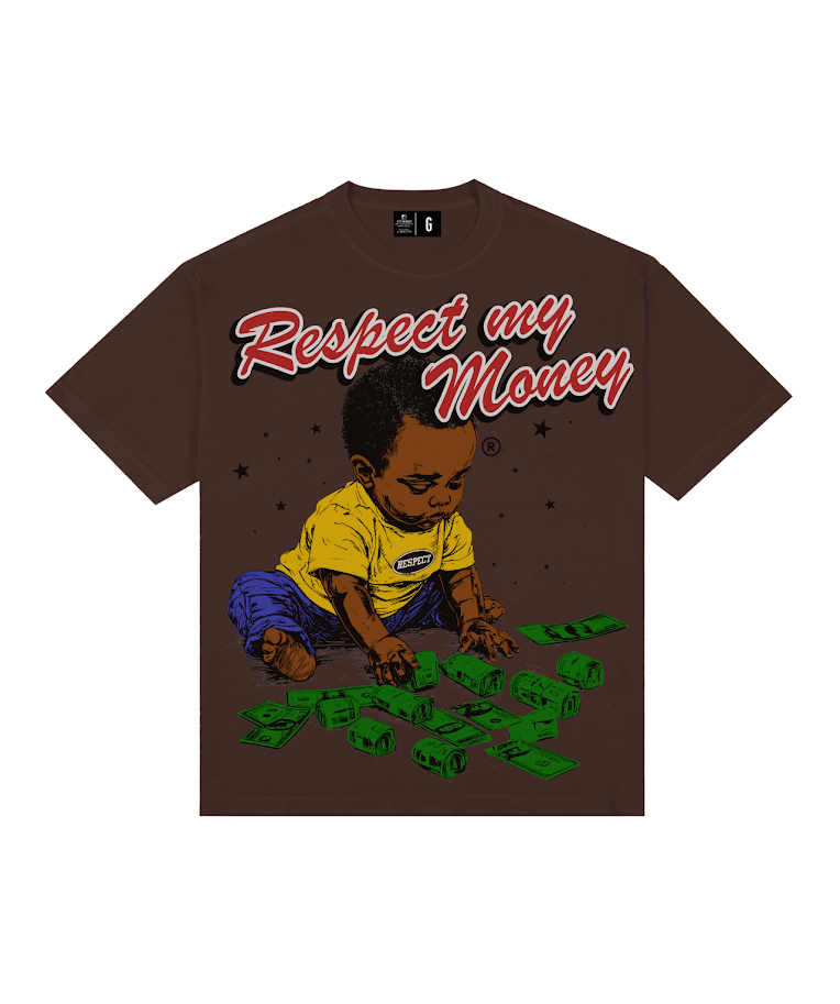 Camiseta Oversized Respect My Money