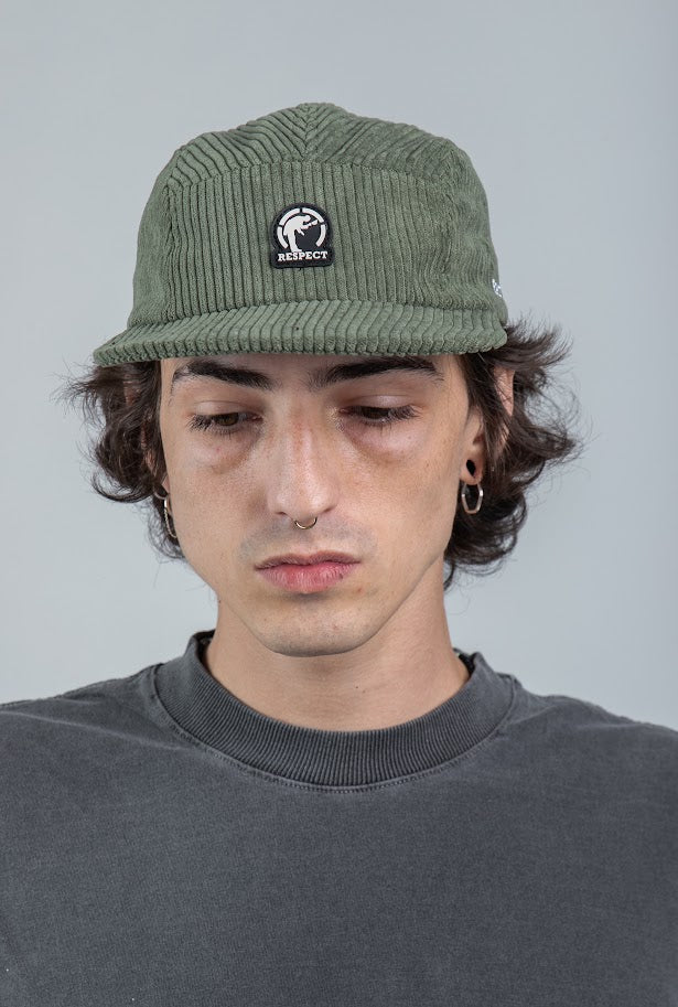 Boné Five Panel Cotelê