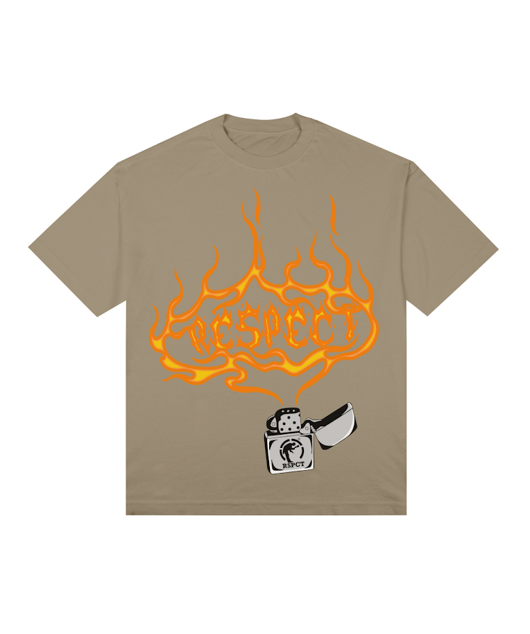 Camiseta Oversized Fire