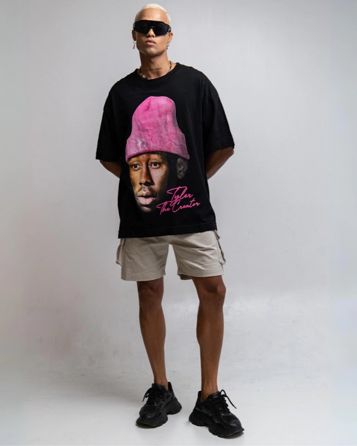 Camiseta Face Oversized Tyler