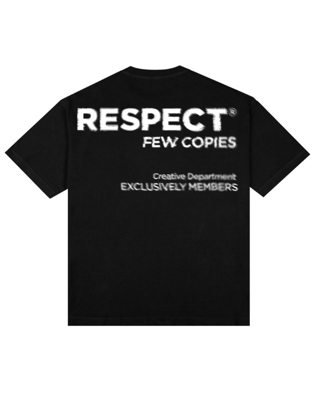 Camiseta Oversized Respect Few Copies