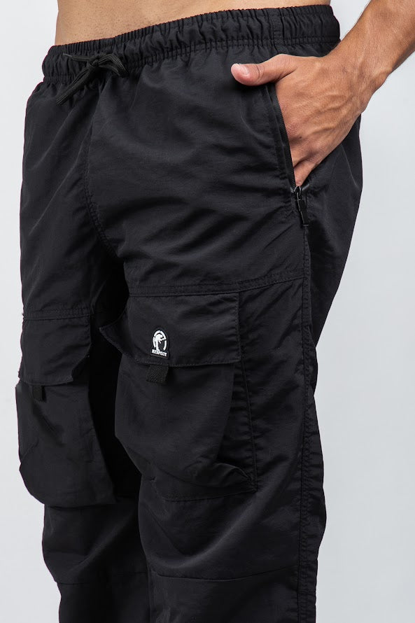 Calça Poliamida Cargo Preta