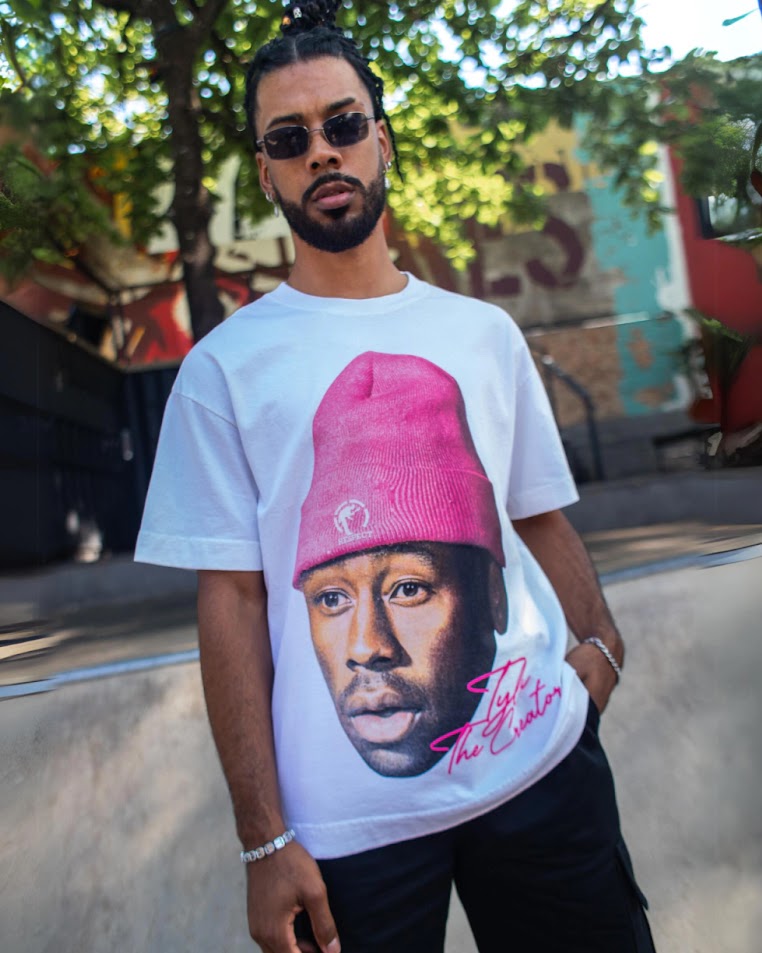 Camiseta Face Oversized Tyler