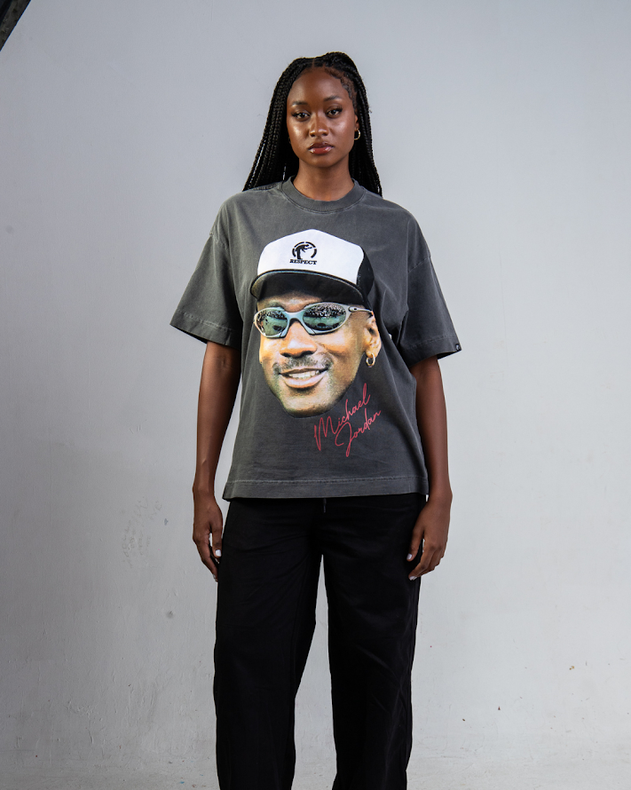 Camiseta Face Oversized Michael Jordan