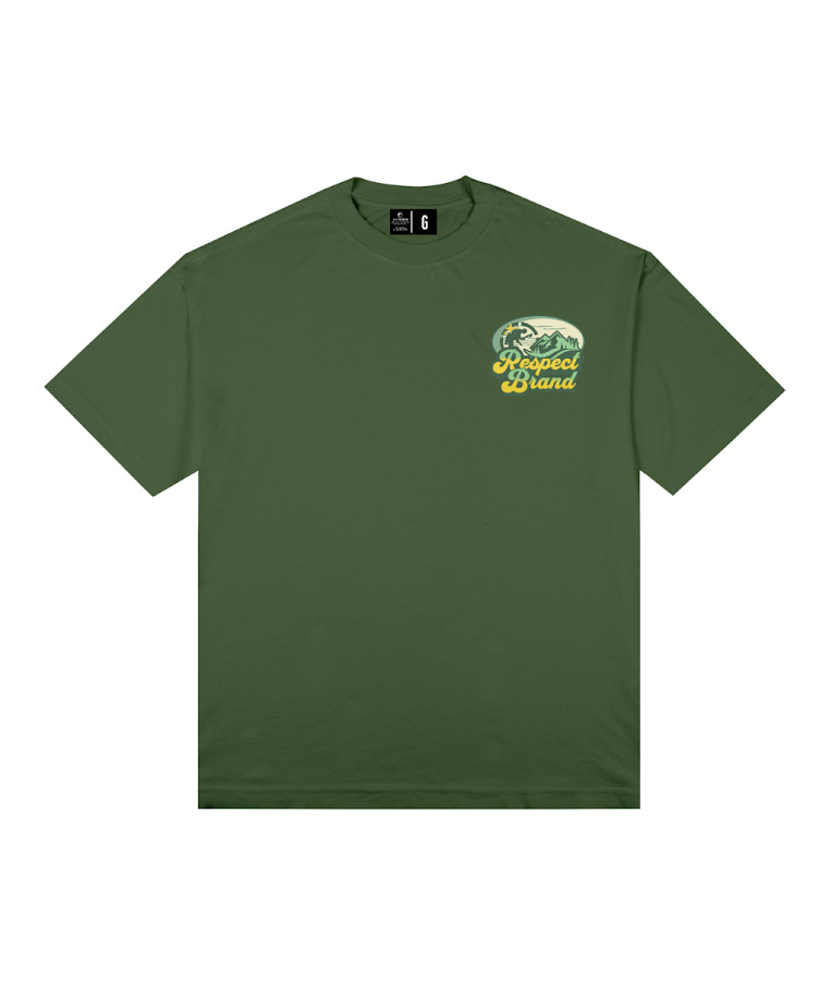 Camiseta Oversized Respect Montanha