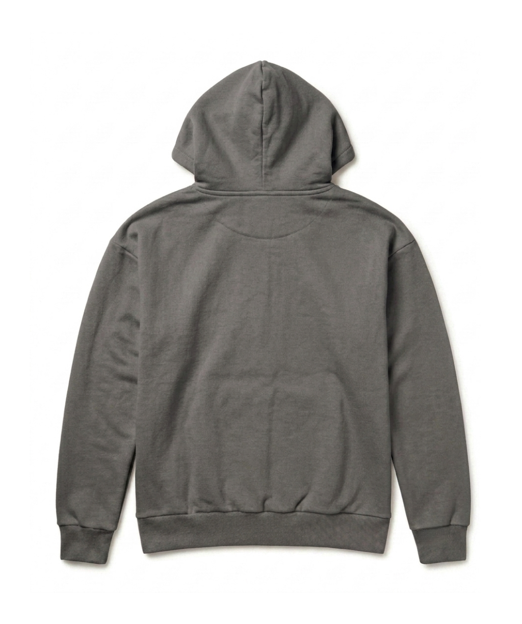 Blusa Moletom Canguru Minimal Ziper