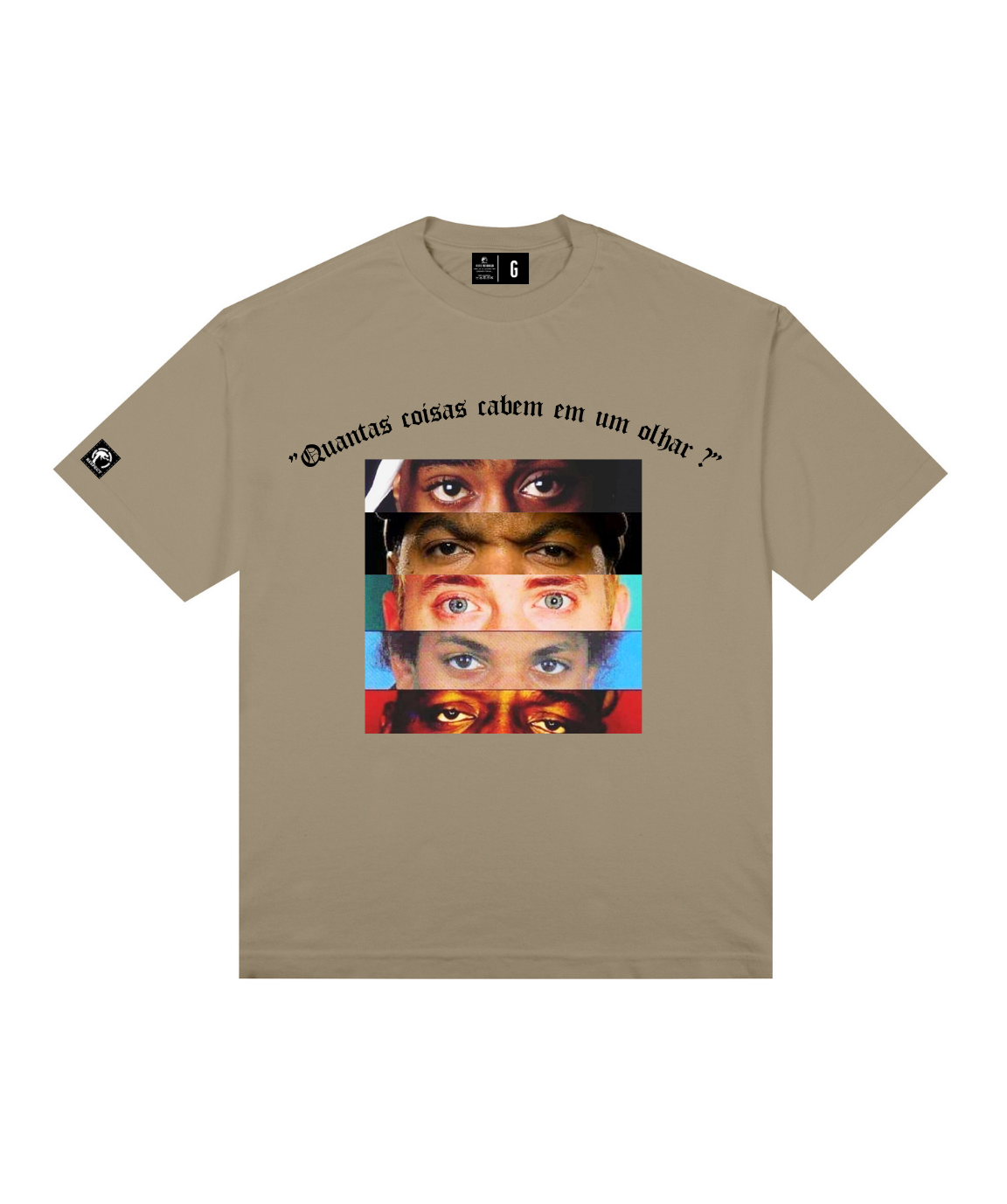 Camiseta Oversized Eyes