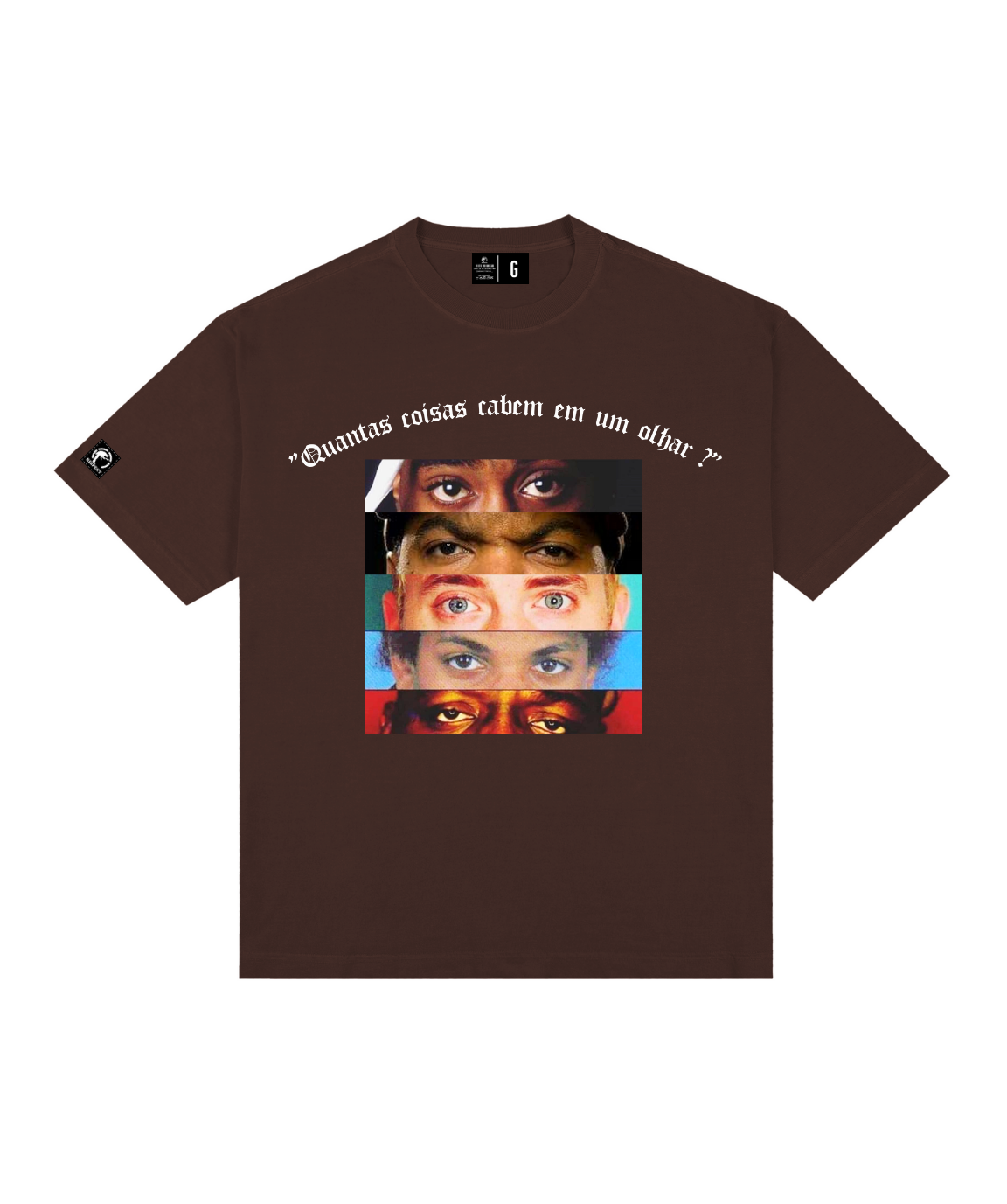 Camiseta Oversized Eyes