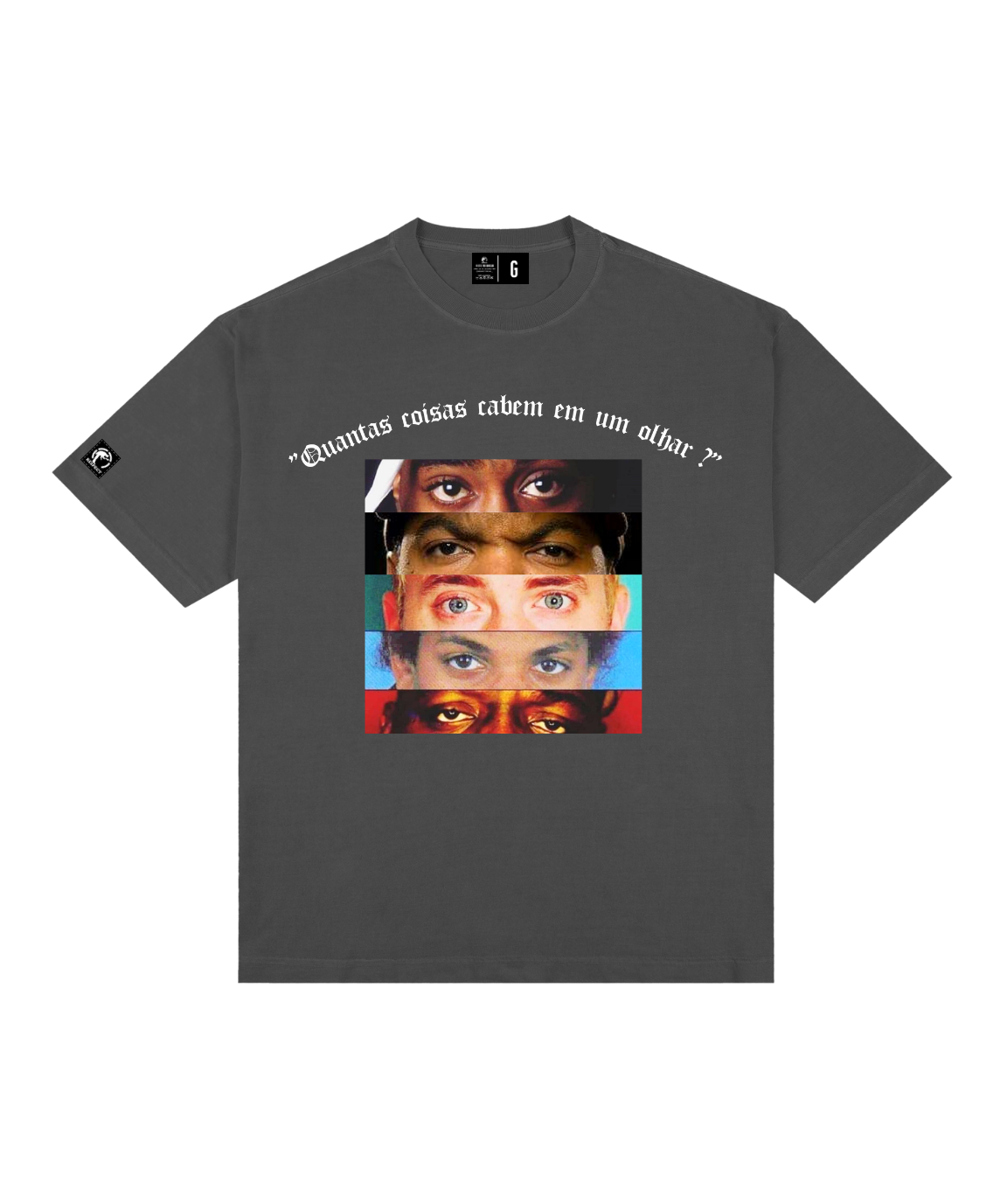 Camiseta Oversized Eyes