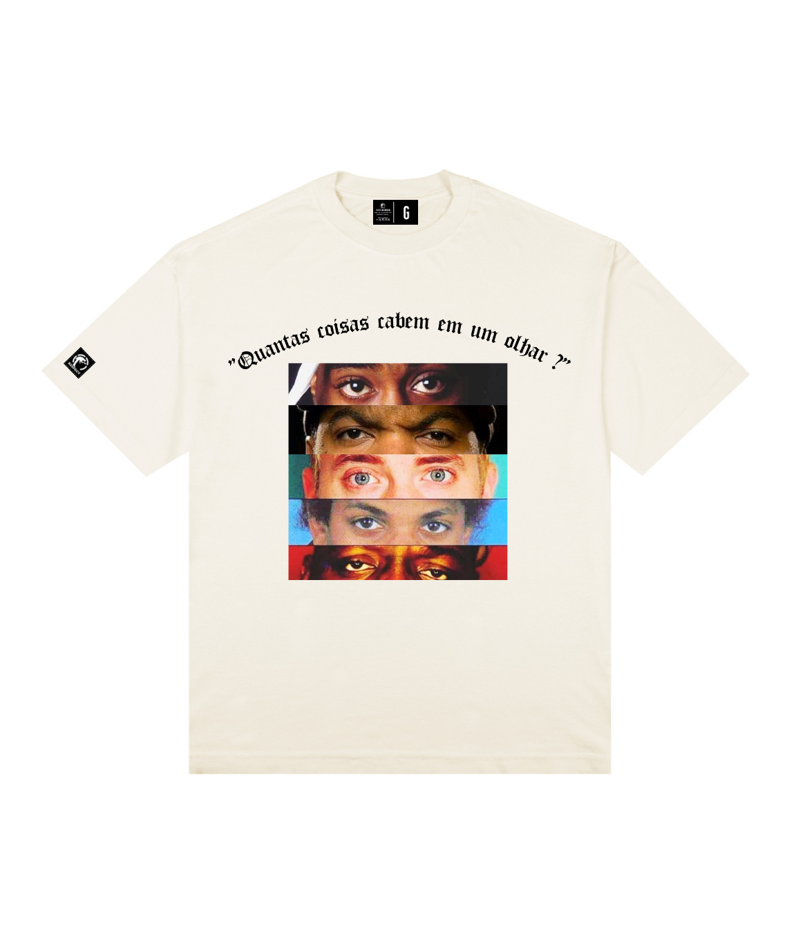 Camiseta Oversized Eyes