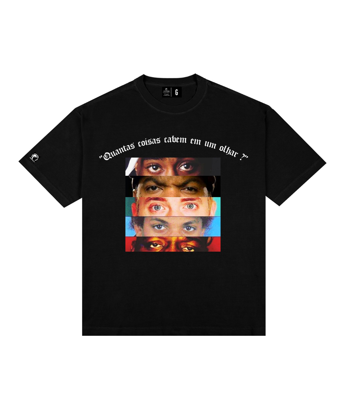Camiseta Oversized Eyes