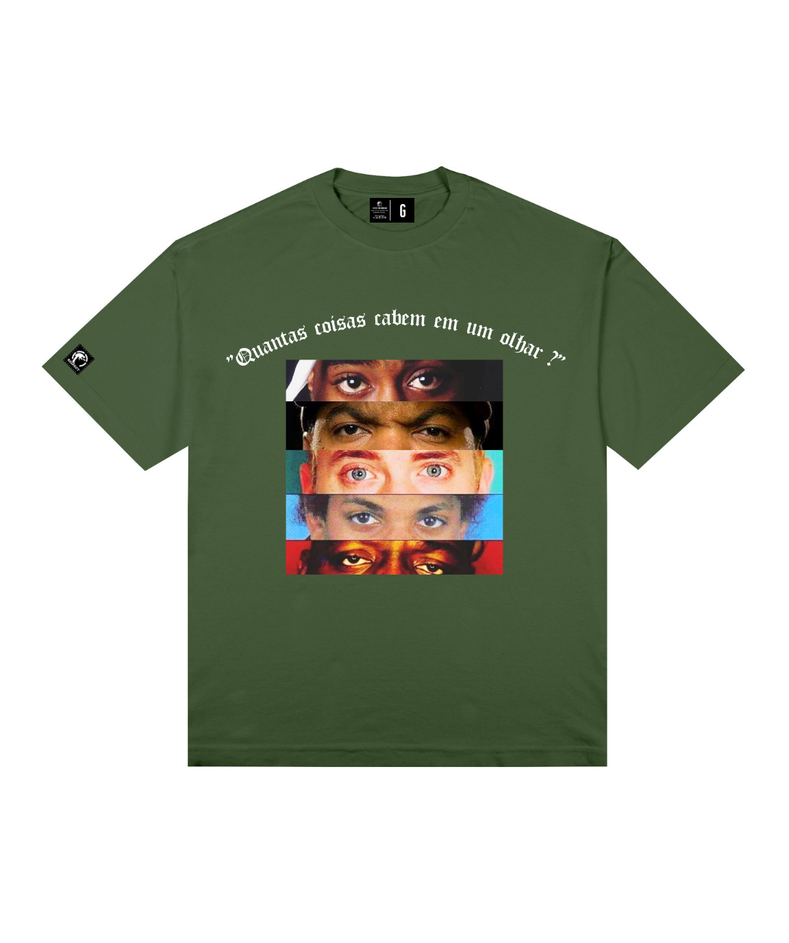 Camiseta Oversized Eyes