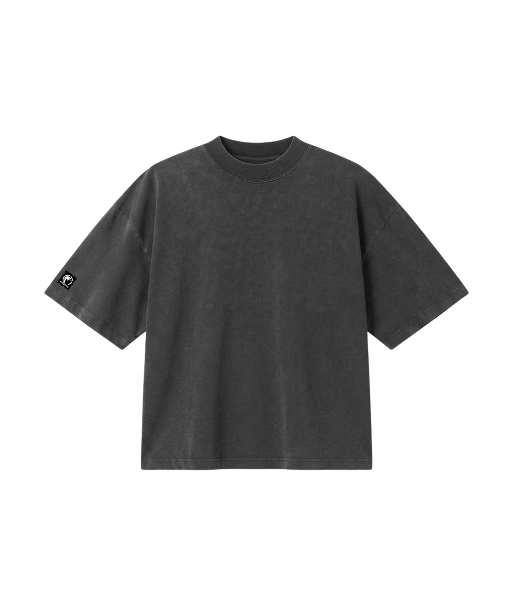 Camiseta Oversized Minimal Iron Texture