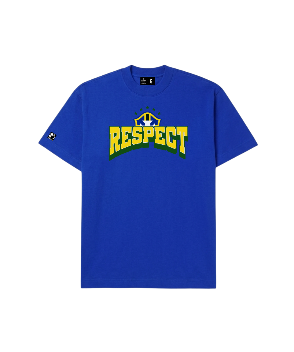 Camiseta Regular Respect Brasão