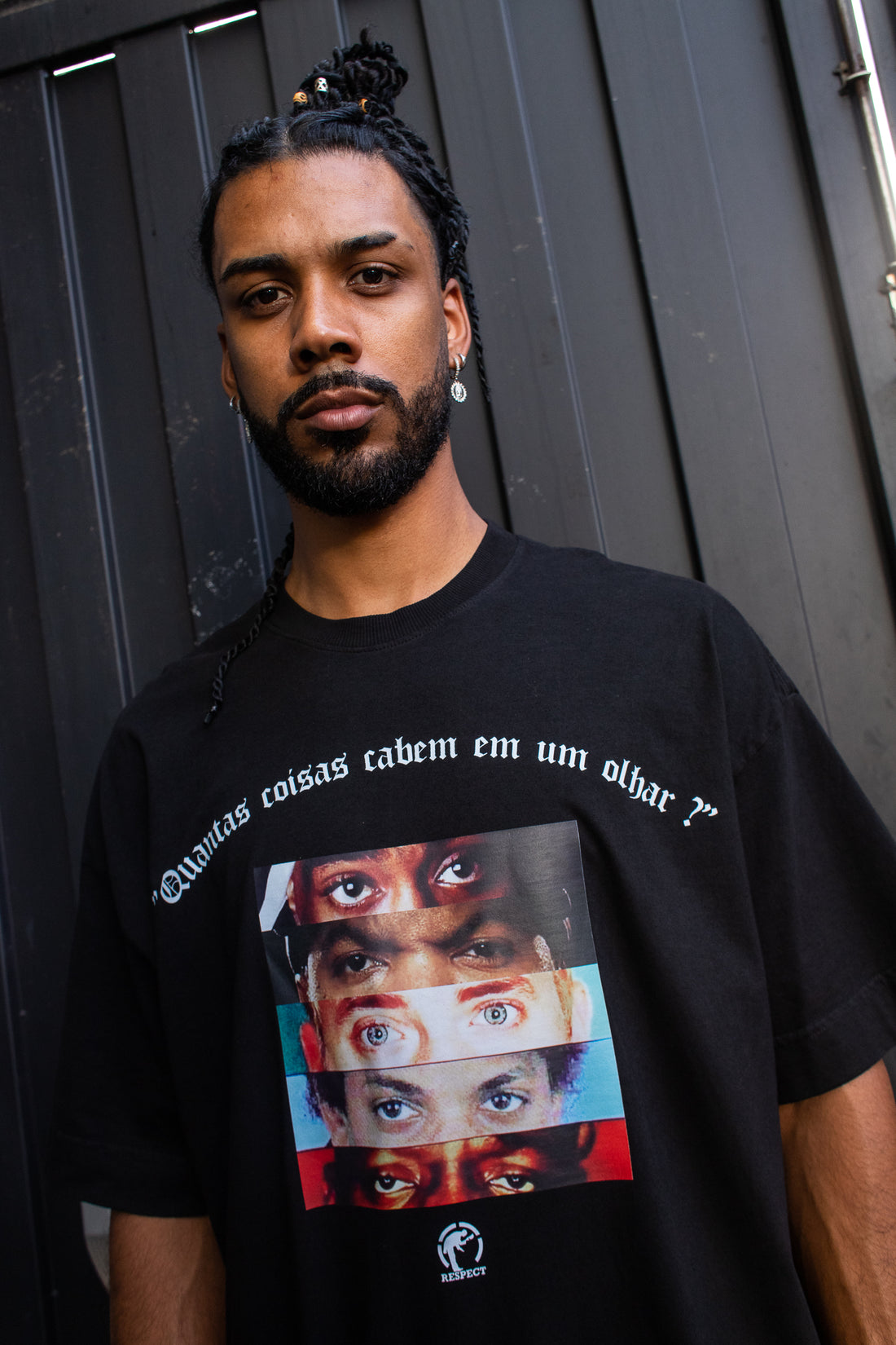 Camiseta Oversized Eyes